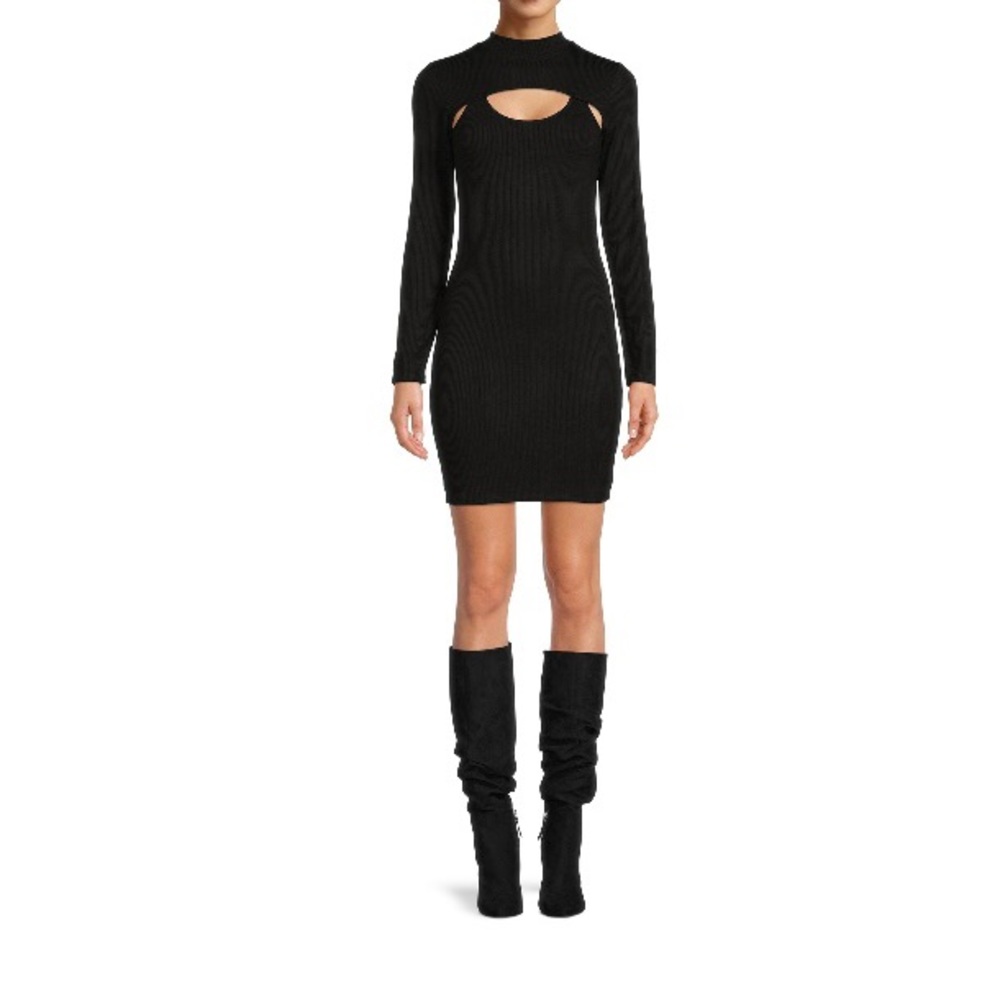 Almost Famous Cutout Mini Dress